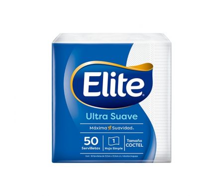 SERVILLETA DE PAPEL ELITE COCKTEL 50 UNDS