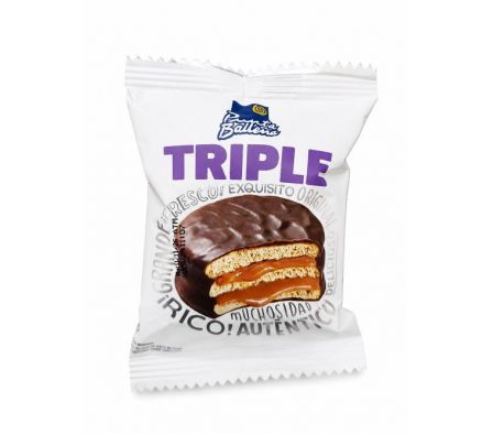 ALFAJOR PUNTA BALLENA TRIPLE CHOCOLATE 55G