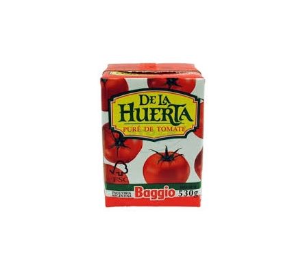 PURE DE TOMATE DE LA HUERTA 530GR