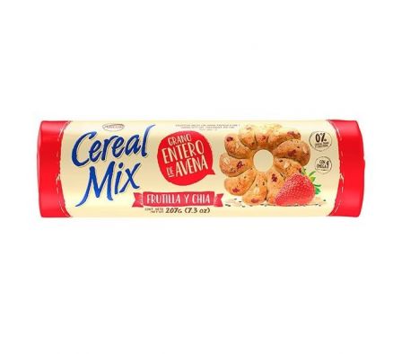 GALLETITAS CEREAL MIX FRUT/CHIA 207 GR