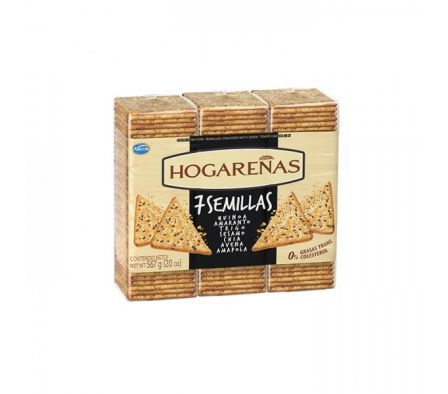 GALLETITAS HOGAREÑAS 7 SEMILLAS 189GR
