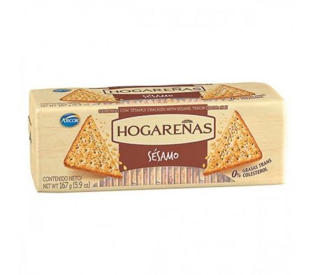 GALLETITAS HOGAREÑAS SESAMO 181GR