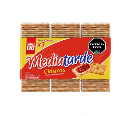 GALLETITA LIA MEDIA TARDE TRIPACK 315GR