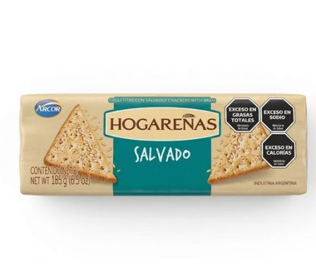 GALLETITA HOGAREÑAS SALVADO 185G
