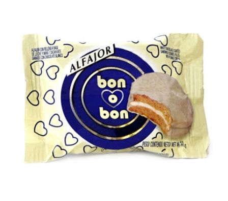 BON O BON ALFAJOR BLANCO 40UND