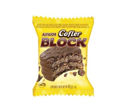 COFLER ALFAJOR BLOCK 21X60GR