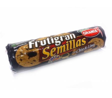 FRUTIGRAN GALLETITAS CHIA Y LINO 240GR.*24
