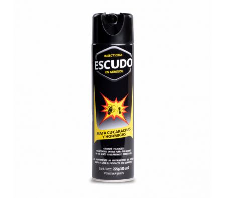 MATA CUCARACHA Y HORMIGAS ESCUDO 360ML