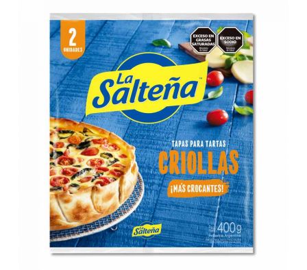 LA SALTEÑA TAPA PASCUALINA CRIOLLA 400GR 