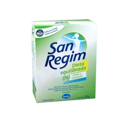 LECHE POLVO SAN REGIM 500 GRS