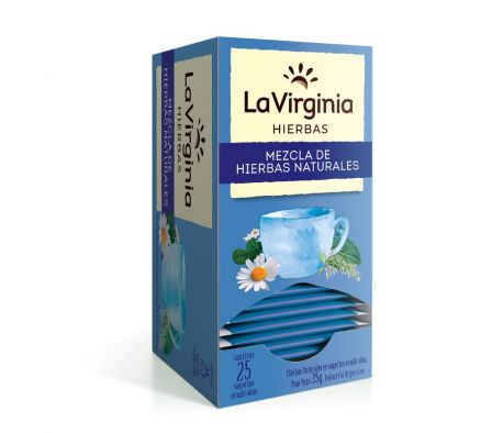 TE LA VIRGINIA MEZCLA DE HIERBAS 25 SAQ