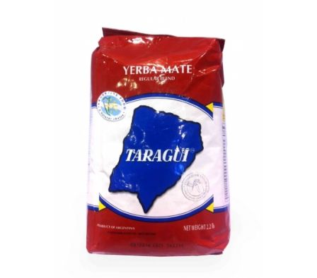 YERBA MATE TARAGUI C/PALO ROJA 1kg.
