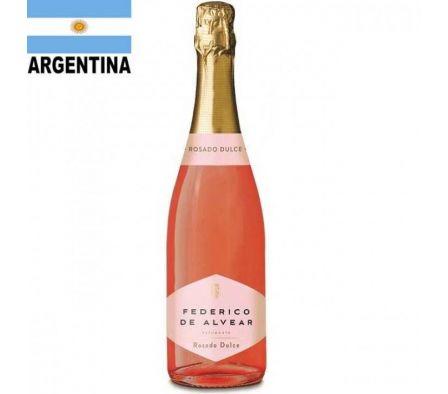 ESPUMANTE FEDERICO DE ALVEAR ROSADO DULCE 750ML