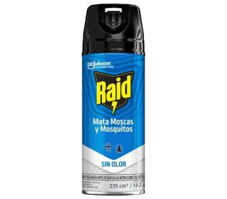 INSECTICIDA RAID MMM SIN OLOR 235CC