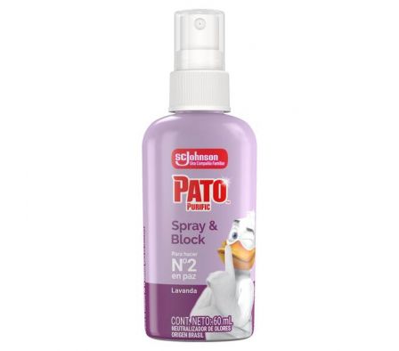 AROMATIZADOR PATO SPRAY Y BLOCK LAVANDA 60ML