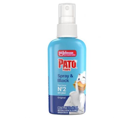 AROMATIZADOR PATO SPRAY Y BLOCK ORIGINAL 60ML