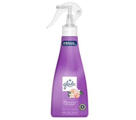 AROMATIZANTE GLADE LIQUIDO PEONY WHISPER 400ML