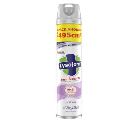LYSOFORM AEROSOL LAVANDA 495 ML
