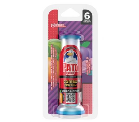 DISCO ADHESIVO PATO COMBO FRUTAL REP 38G