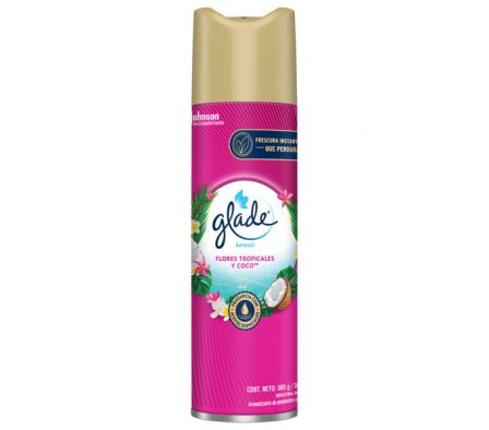 DESODORANTE AMBIENTE GLADE TROPICAL FLORAL 360ML