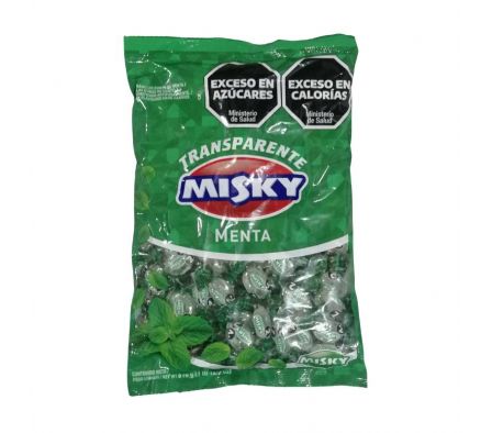 CARAMELO MISKY TRANSPARENTE MENTA 810GR