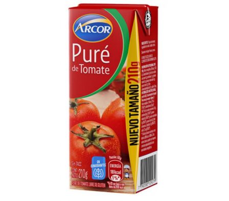 PURE DE TOMATE ARCOR 210GR