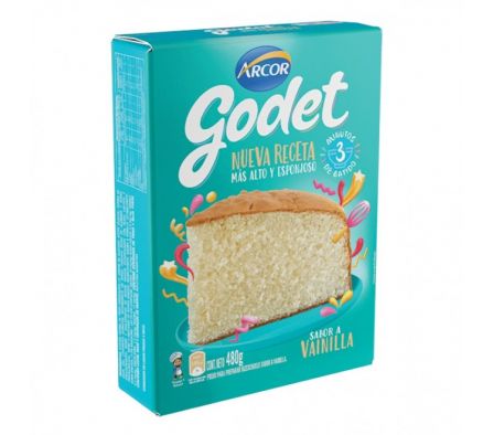 BIZCOCHUELO GODET VAINILLA 480GR