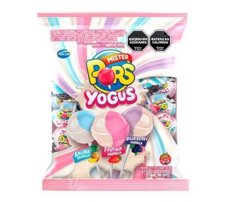CHUPETIN MISTER POPS YOGUR 50GR