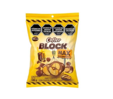 BLOCK COFLER MAX LECHE 100G