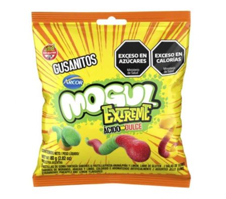 GOMITA MOGUL GUSANITOS EXTREME 80GR