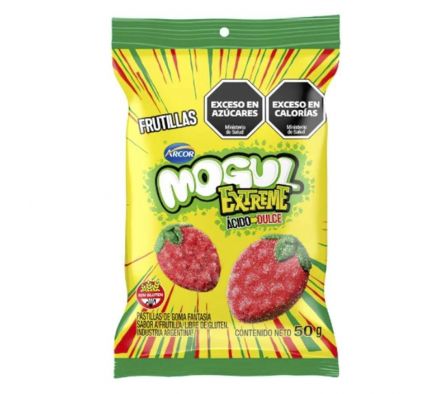 GOMITA MOGUL EXTREME FRUTILLA 50GR