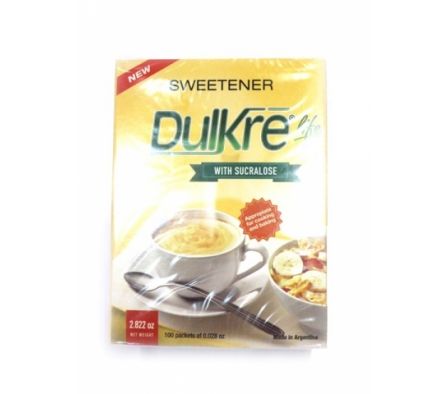 EDULCORANTE DULKRE SUCRALOSA C/FF EST100  SOBRE
