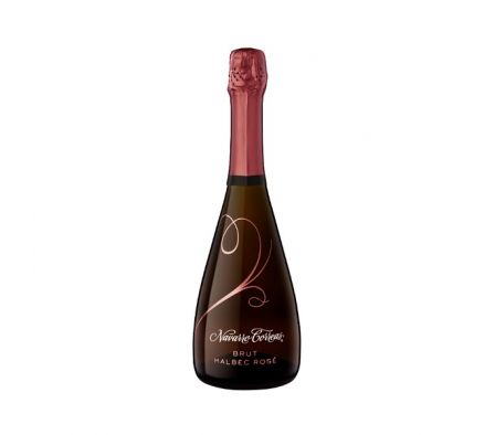 VINO ESPUMANTE NAVARRO CORREAS BRUT MALB ROSE 750M