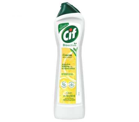LIMPIADOR CIF BIOACTIVE LIMON BOTELLA 750ML
