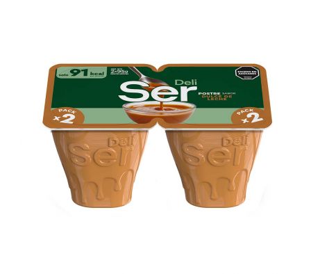 POSTRE SER DULCE DE LECHE 95GR