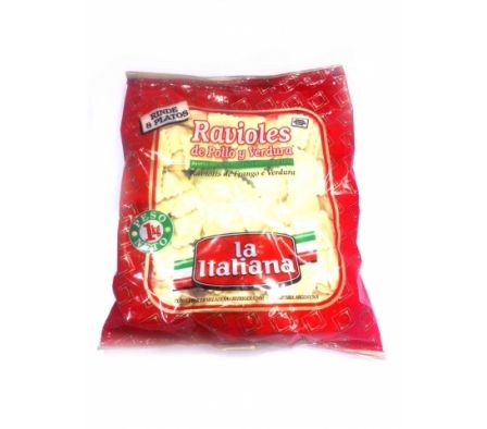 LA ITALIANA RAVIOLES 1 KL POLLO
