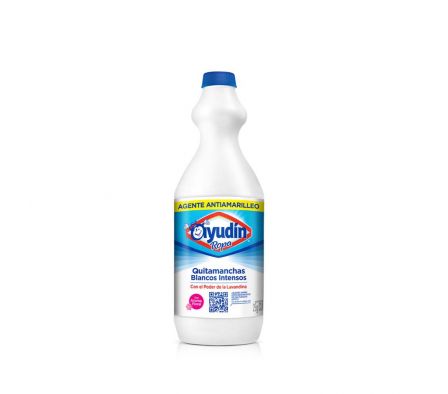 LAVANDINA AYUDIN ROPA QUITA MANCHA 1LT