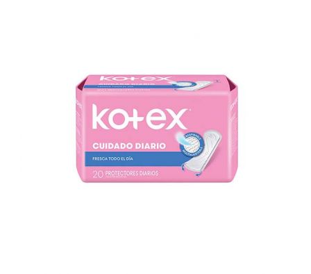 PROTECTOR DIARIO KOTEX CUIDADO DIARIO 20 UN