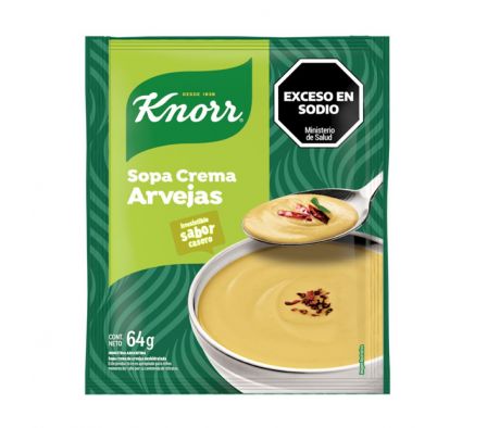 SOPA DE ARVEJAS KNORR 64G