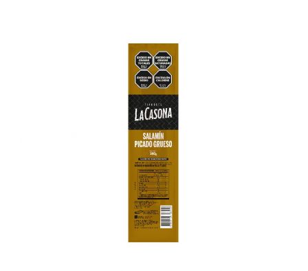 SALAMIN LA CASONA TIPO COLONO PICADO GRUESO 180GR