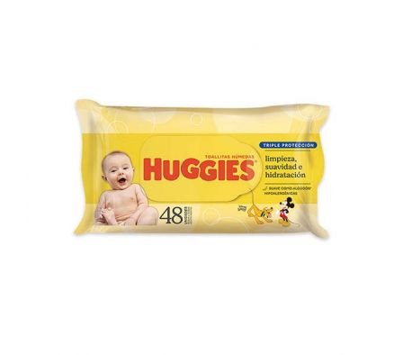 TOALLITAS HUMEDA HUGGIES CLASICO Y COTIDIANO 48UN