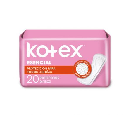 PROTECTOR DIARIO KOTEX CLASSIC PROT. ESENCIAL 20UN