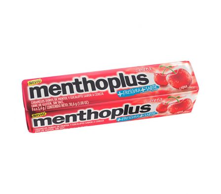 MENTHO PLUS CARAMELO CEREZA 12X35 GR
