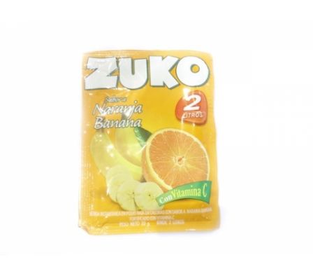 JUGO ZUKO NARANJA/BANANA 2L.
