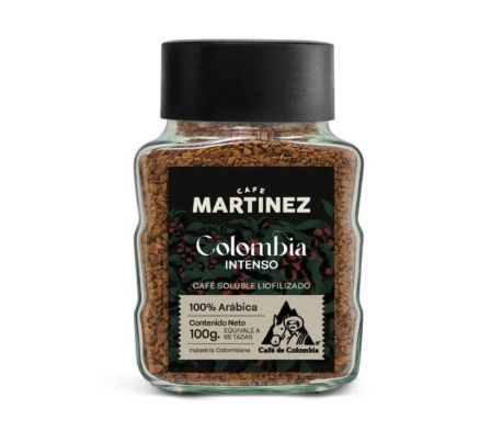 CAFÉ SOLUBLE CAFE MARTINEZ INTENS LIOFILIZAD 100GR