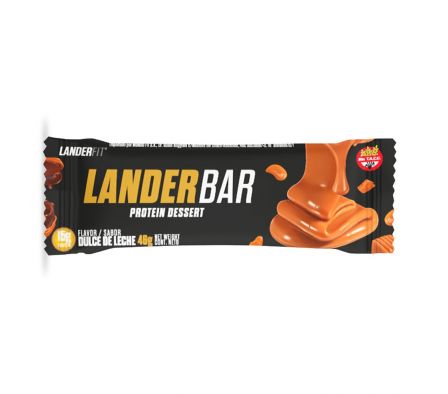 BARRA DE CEREAL LANDERFIT SABOR DULCE DE LECHE 45G