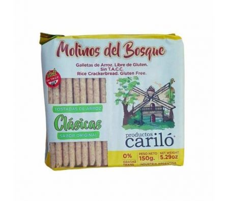 GALLETAS DE ARROZ ORIGINAL M. DEL BOSQUE 