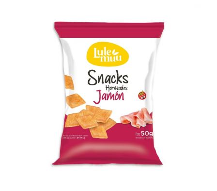 SNACK LULEMUU HORNEADO JAMON 50GR