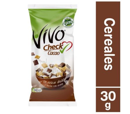 VIVO SHOT CHECK CACAO 21X30 GR