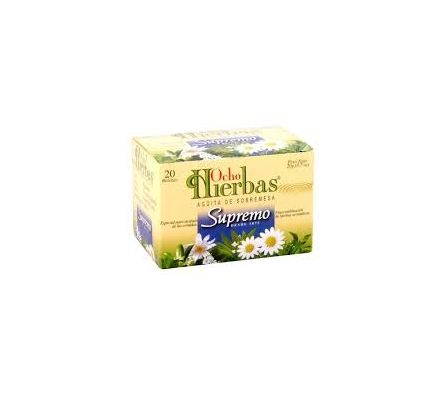 TE SUPREMO 8 HIERBAS 20 UNID